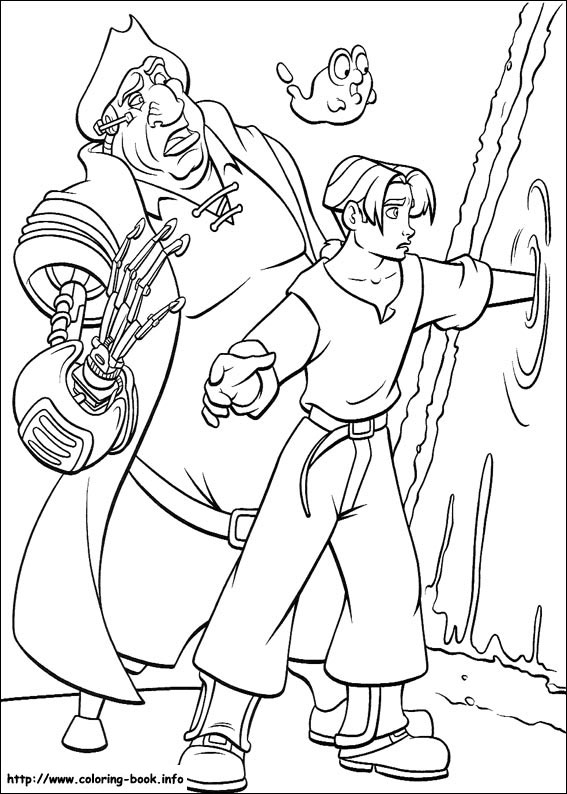 Treasure Planet coloring picture